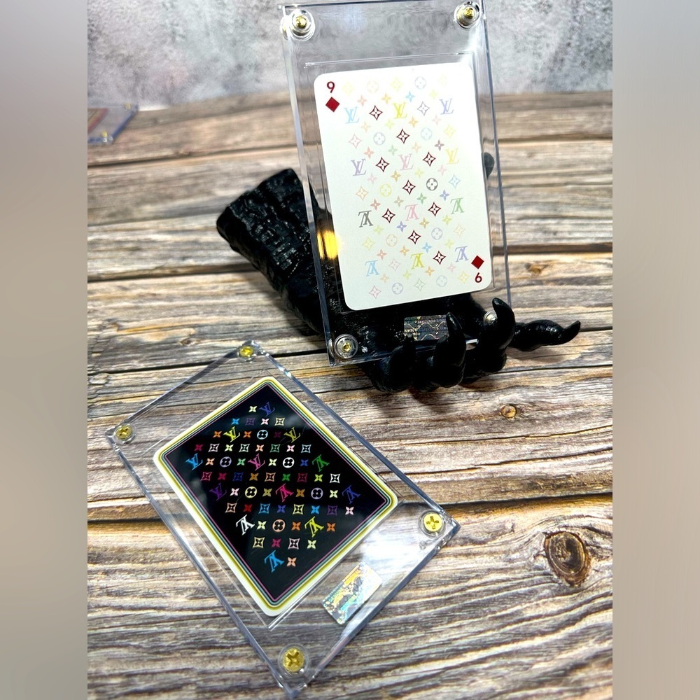 Louis Vuitton x Takashi Murakami Noir S/S 2003 Playing Card 9 Diamond Ltd​​​